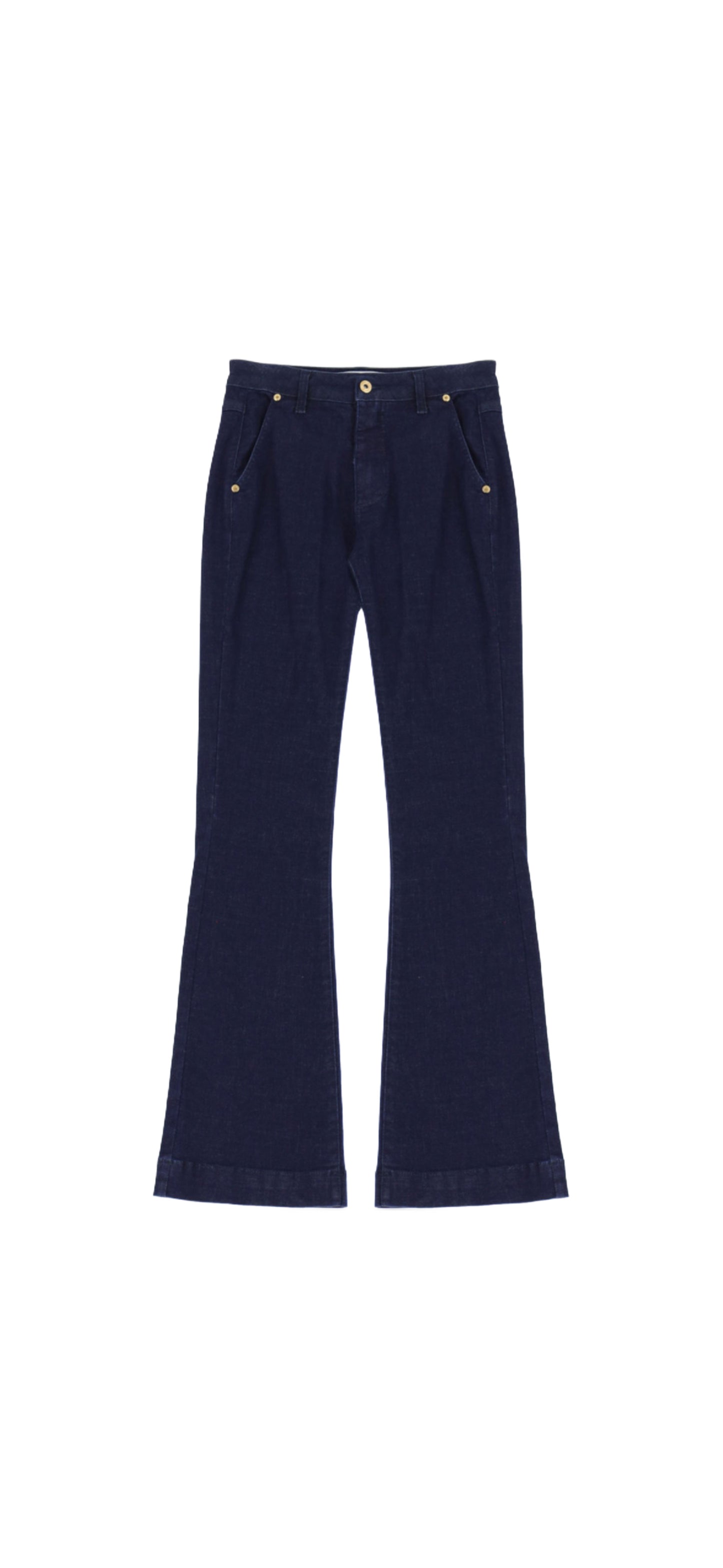 PLEASE Chino Flare Original Denim